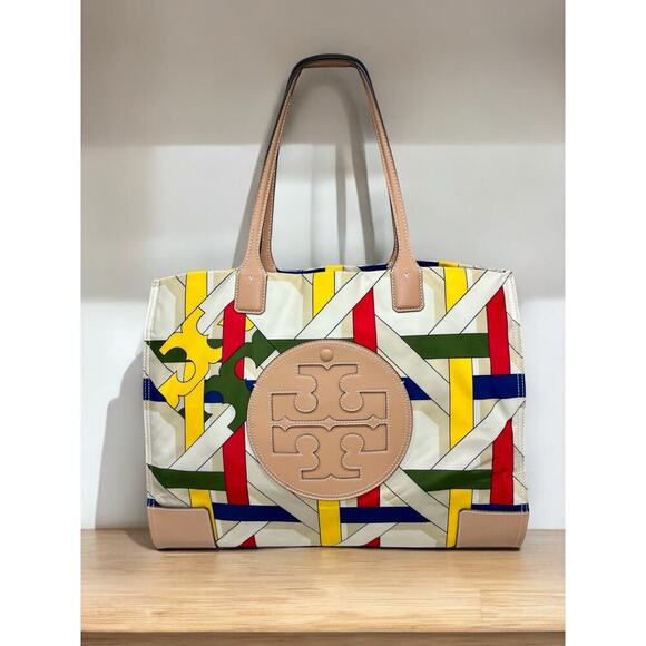Tory Burch Ella Printed Tote Bag - Picture 11 of 11